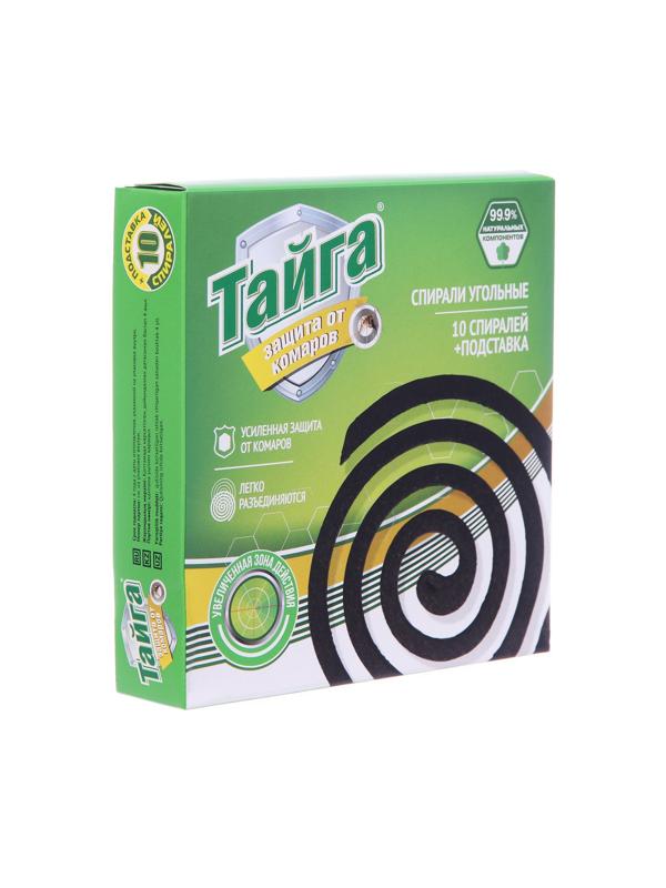 Тайга спирали от комаров угольные