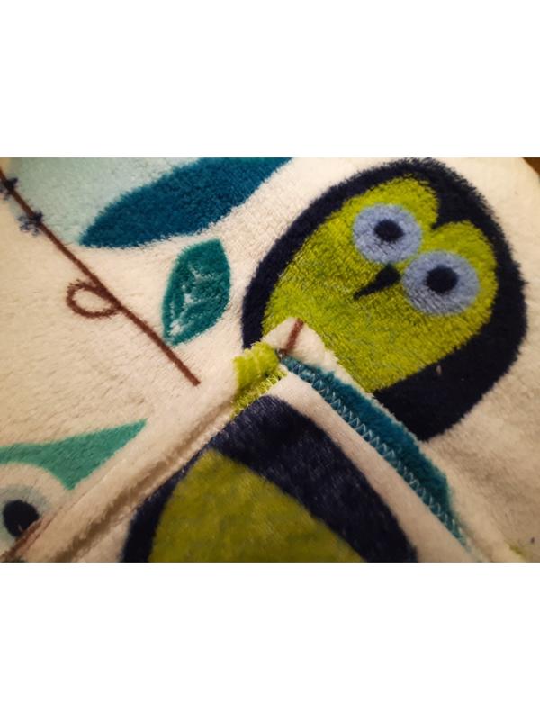 Плед 150х200см, корал-флис, 165г/м, пэ100%