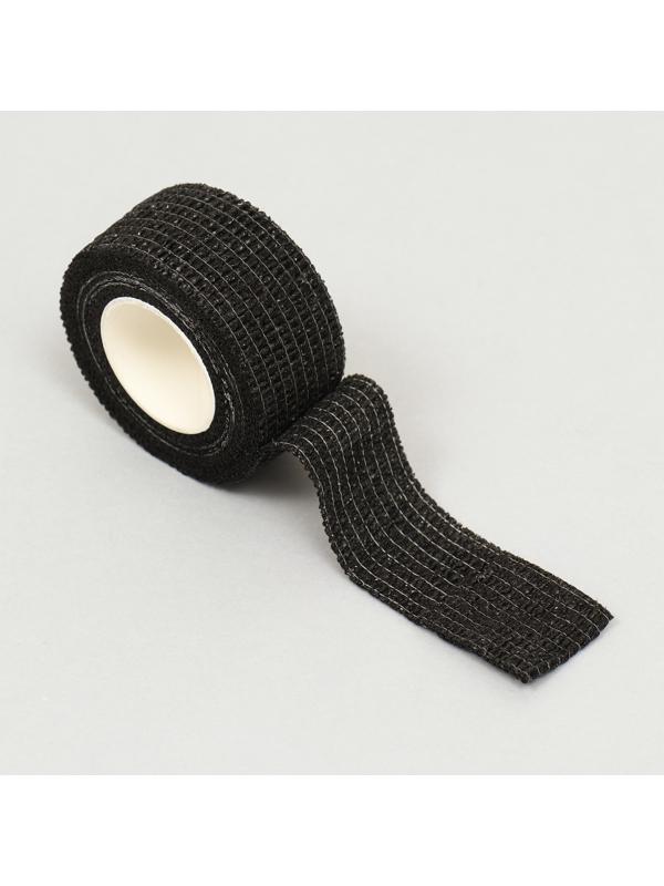 Бинт самофиксирующийся, 2,5 см х 4,5 м, чёрный