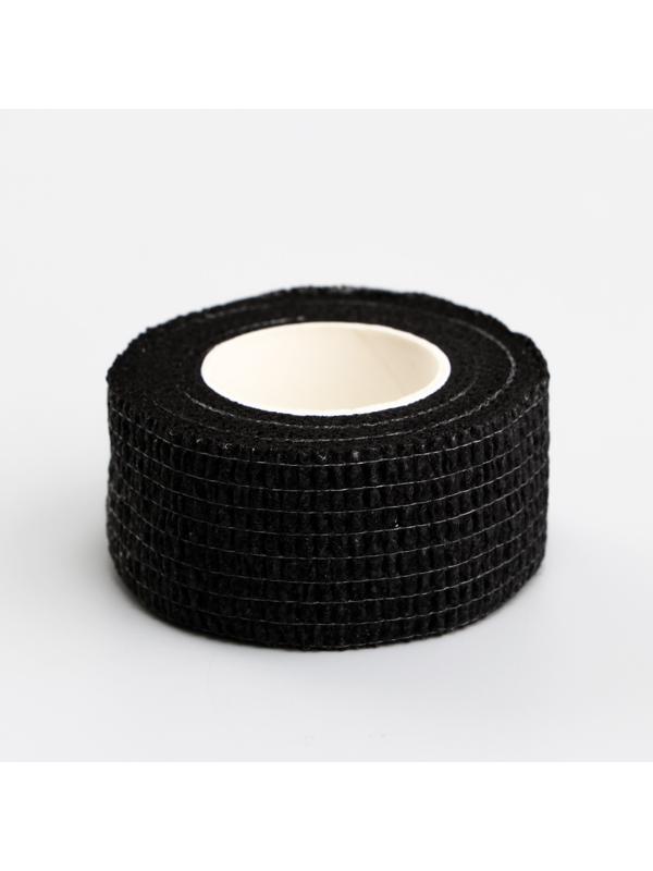 Бинт самофиксирующийся, 2,5 см х 4,5 м, чёрный