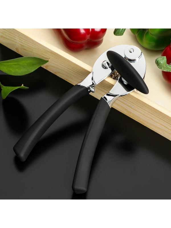 Нож консервный Adagio, нержавеющая сталь, цвет чёрный