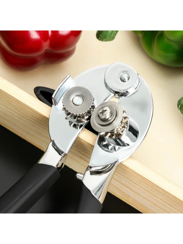 Нож консервный Adagio, нержавеющая сталь, цвет чёрный