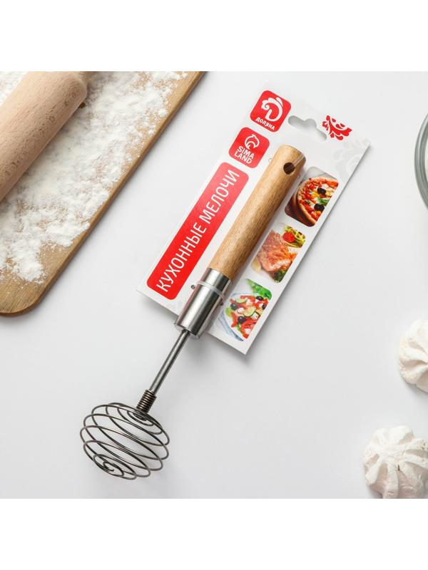 Венчик кулинарный Доляна «Валдай», 23,5×5,5 см, нержавеющая сталь