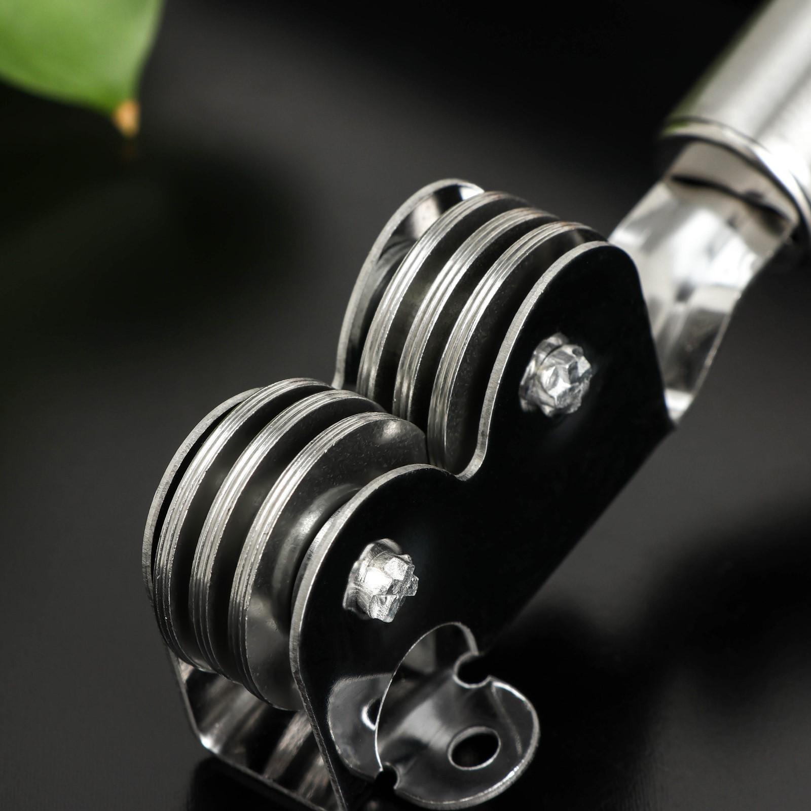 Ножеточка Доляна «Валдай», 20,5×3,5×3 см, нержавеющая сталь