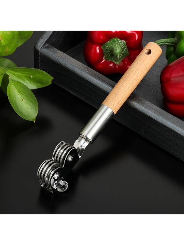 Ножеточка Доляна «Валдай», 20,5×3,5×3 см, нержавеющая сталь