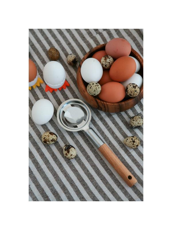 Сепаратор для яиц Доляна «Валдай», нержавеющая сталь, цвет хромированный