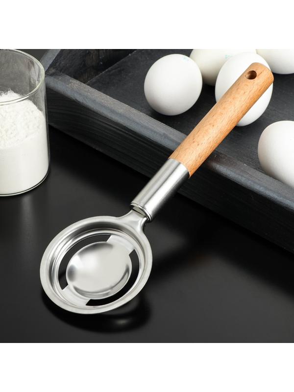 Сепаратор для яиц Доляна «Валдай», нержавеющая сталь, цвет хромированный