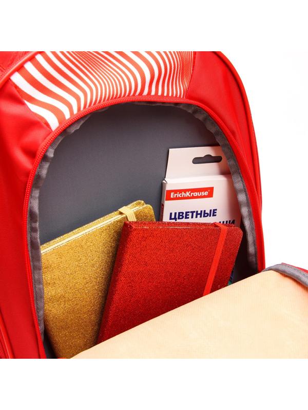 Рюкзак школьный с эргономической спинкой, 37х26х15 см, Мстители