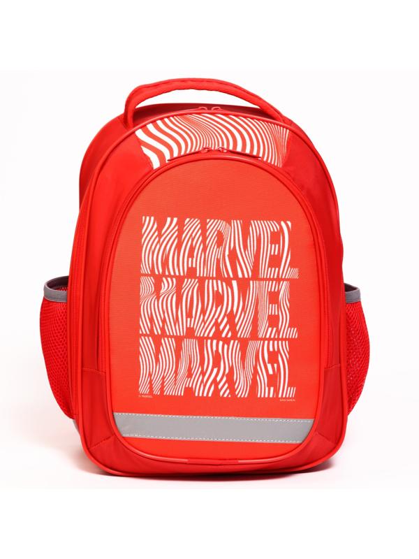 Рюкзак школьный с эргономической спинкой, 37х26х15 см, Мстители