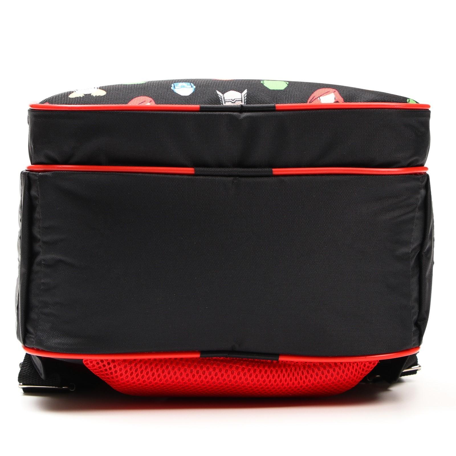 Рюкзак школьный с эргономической спинкой, 37х26х15 см, Мстители