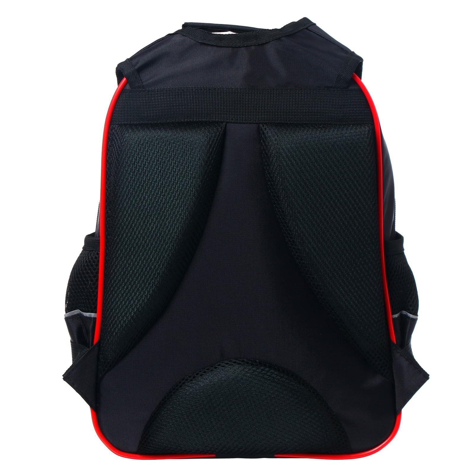 Рюкзак школьный, 37 х 26 х 13 см, эргономичная спинка, Calligrata ОРТ 