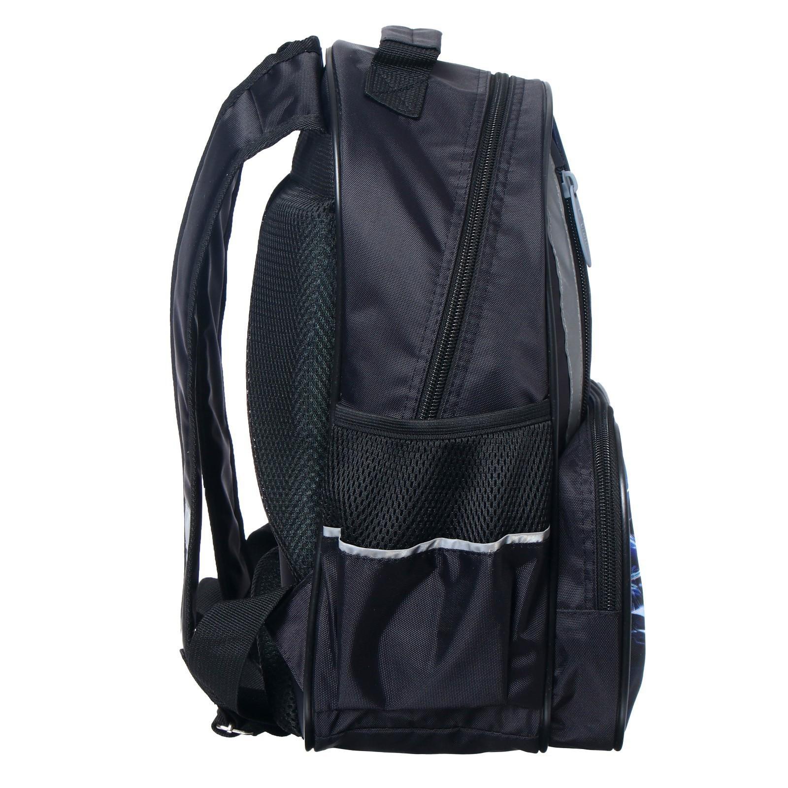 Рюкзак школьный, 37 х 26 х 13 см, эргономичная спинка, Calligrata ОРТ 