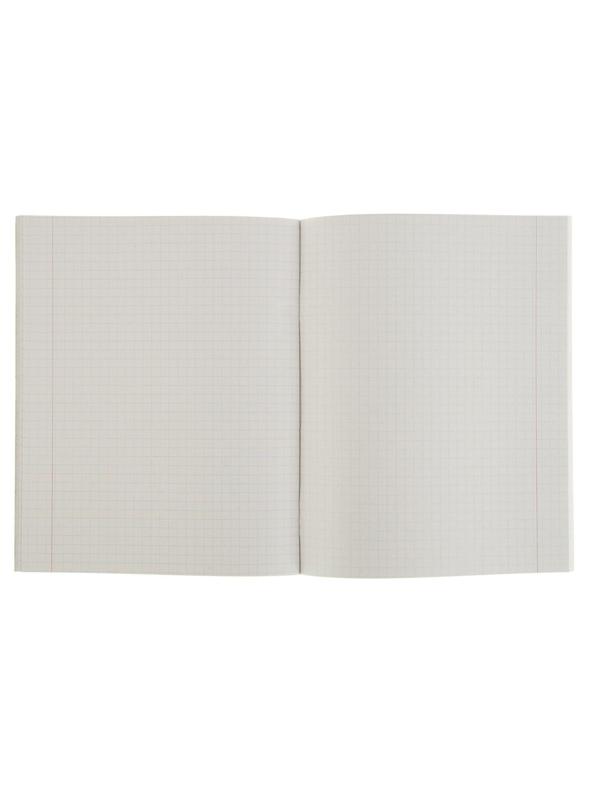 Комплект тетрадей из 5 шт (4 разные + 1 повторяющаяся МИКС), 48 листов, клетка, Цветы, обложка мелованная бумага, блок №2, белизна 75% (серые листы)