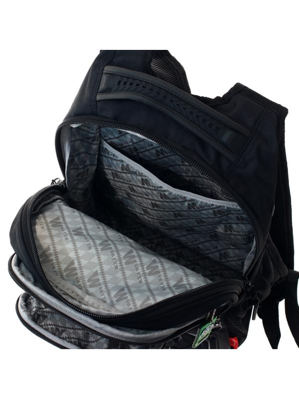 Рюкзак молодежный 41 х 26 х 15 см, эргономичная спинка, Merlin, чёрный M21-137-19