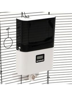 Умная автокормушка для животных, с креплением на клетку, с функцией записи голоса