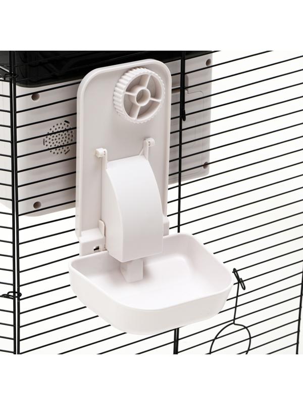 Умная автокормушка для животных, с креплением на клетку, с функцией записи голоса