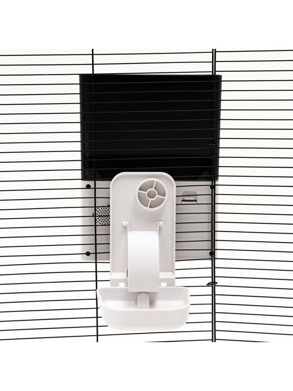 Умная автокормушка для животных, с креплением на клетку, с функцией записи голоса