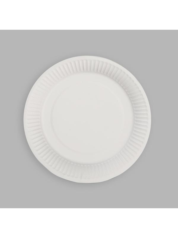 Тарелка бумажная «2 годика», набор 6 шт, 18 см