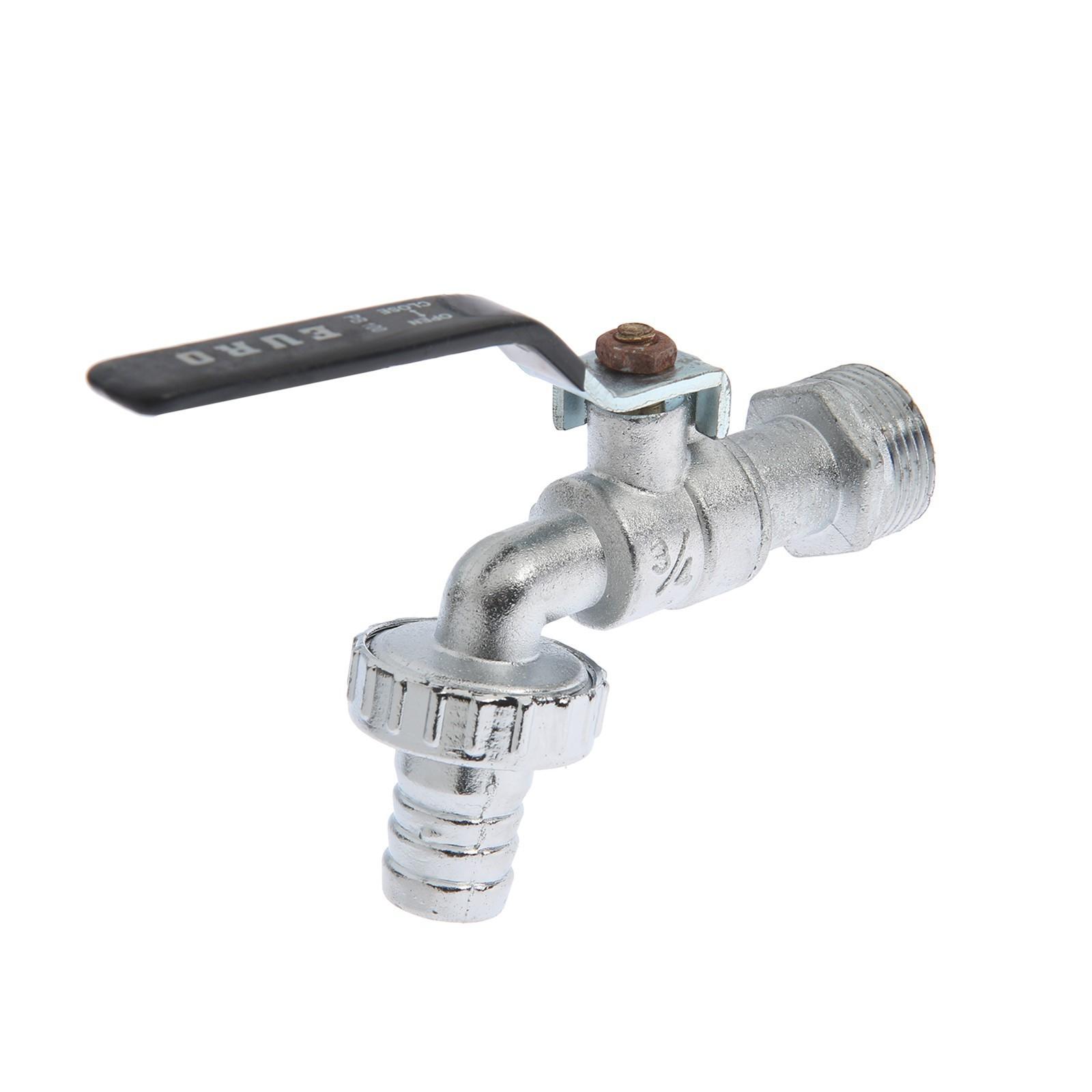 Кран водоразборный со штуцером ZEIN, 3/4