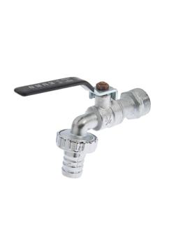 Кран водоразборный со штуцером ZEIN, 3/4