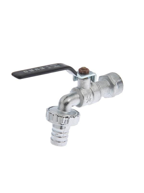 Кран водоразборный со штуцером ZEIN, 3/4