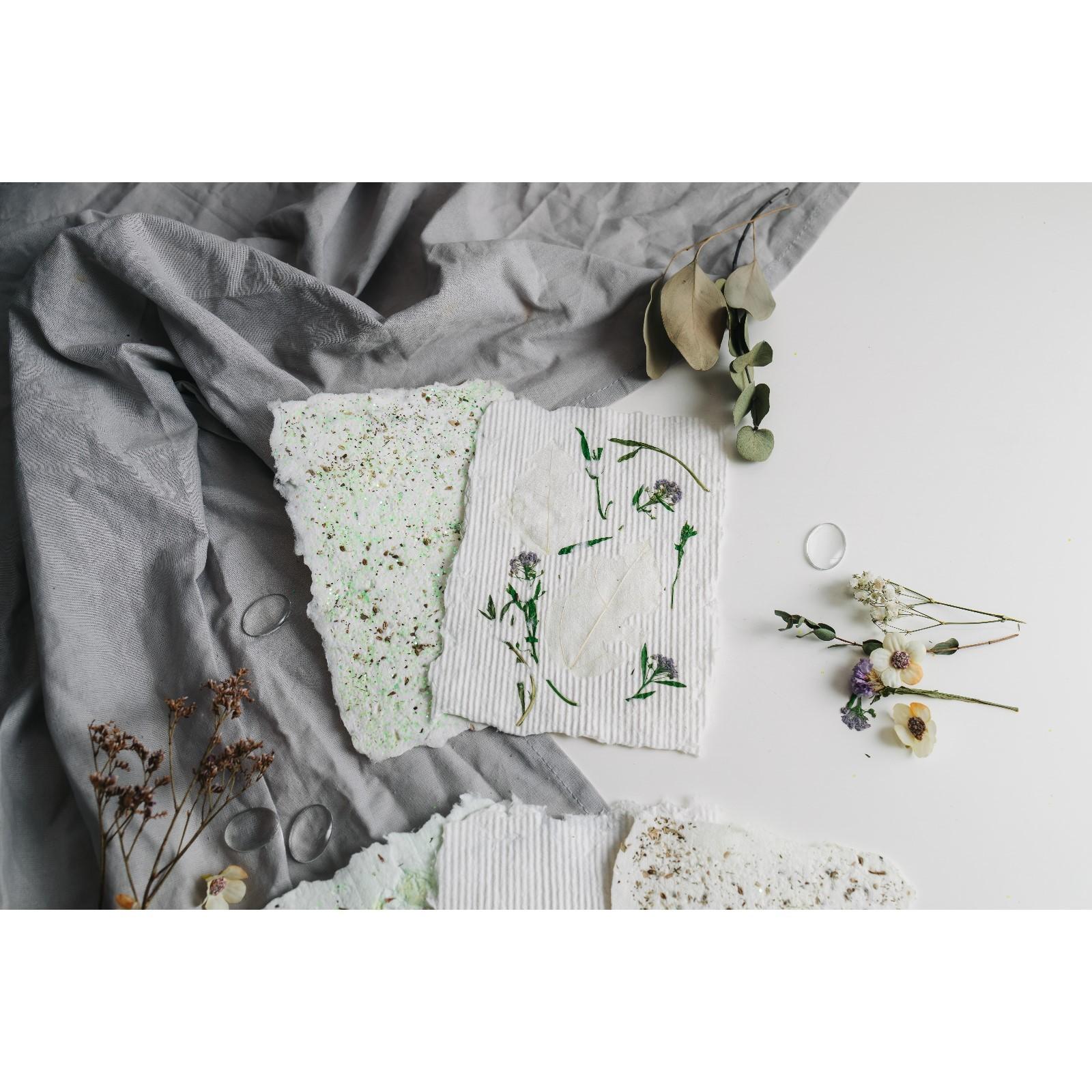 Целлюлоза для изготовления бумаги ручной работы 