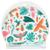 Шапочка для плавания детская «Фламинго с птицами», силиконовая, обхват 46-52 см