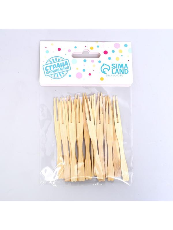 Набор шпажек для канапе, бамбук, 24 шт