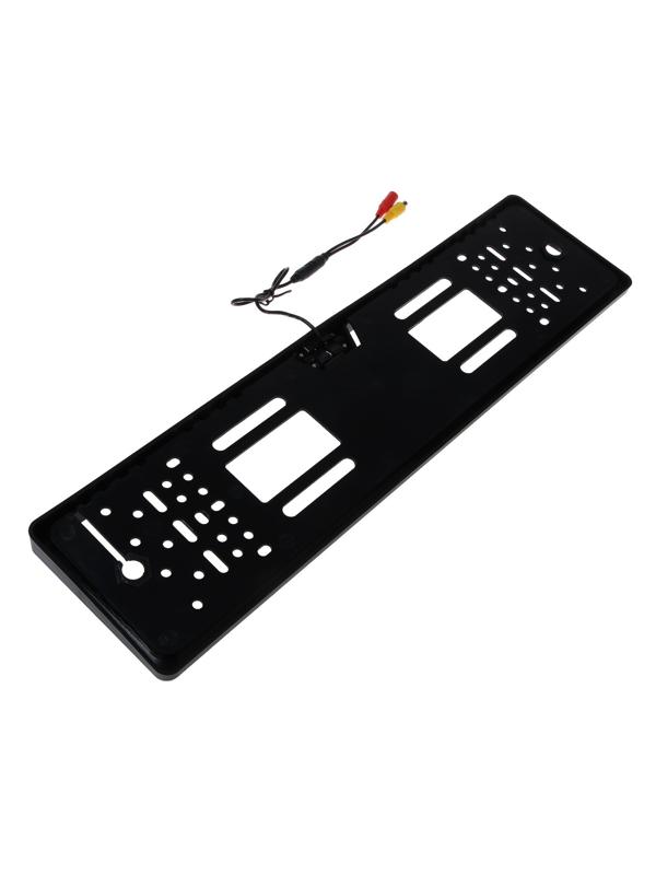 Рамка гос номера с камерой заднего вида, угол 170°, провод 6 м