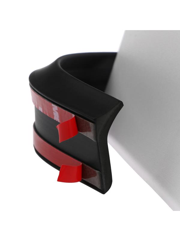 Спойлер для автомобиля, 3,5×150 см, универсальный, черный