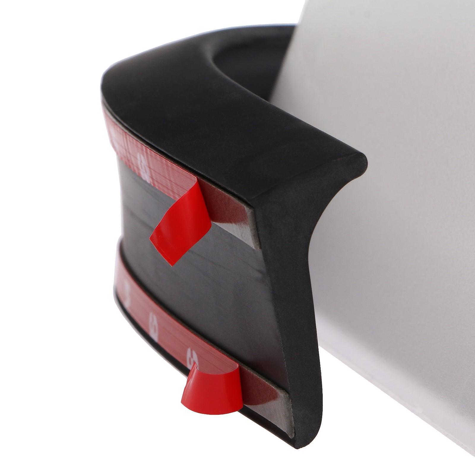 Спойлер для автомобиля, 4,5×150 см, универсальный, черный