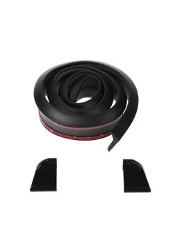 Спойлер для автомобиля, 4,5×150 см, универсальный, черный