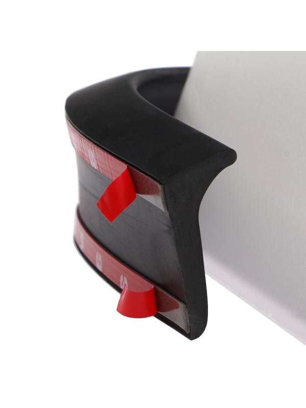 Спойлер для автомобиля, 4,5×150 см, универсальный, черный