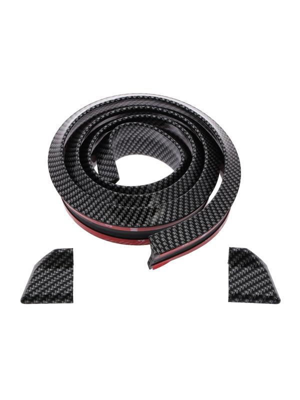 Спойлер для автомобиля, 4,5×150 см, универсальный, под карбон, черный