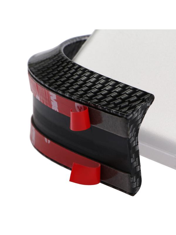 Спойлер для автомобиля, 4,5×150 см, универсальный, под карбон, черный