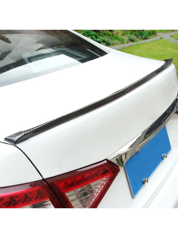 Спойлер для автомобиля, 4,5×150 см, универсальный, под карбон, черный