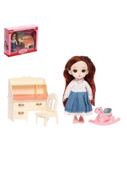 Кукла модная «Таня», в платье, с аксессуарами