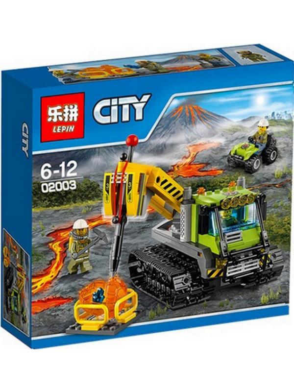 Конструктор Lp «Вездеход исследователей вулканов» 02003 (City 60122) / 350 деталей