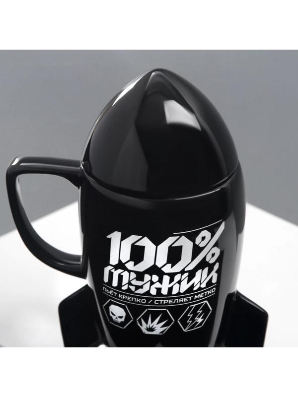 Кружка «100% мужик», 300 мл