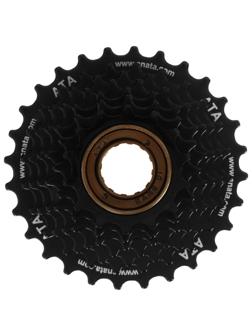 Трещотка ATA, 7 скоростей, 14-28T, цвет чёрный