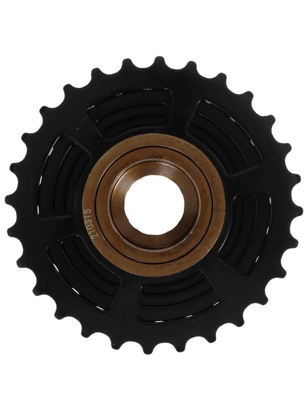 Трещотка ATA, 7 скоростей, 14-28T, цвет чёрный