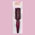 Расчёска массажная, вентилируемая, прорезиненная ручка, 4,3 × 23,2 см, цвет фиолетовый