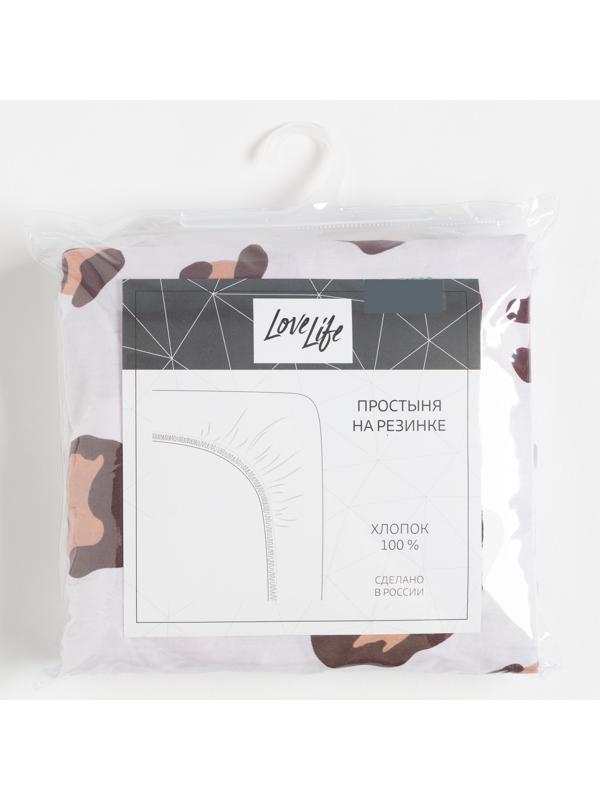 Простыня на резинке LoveLife 