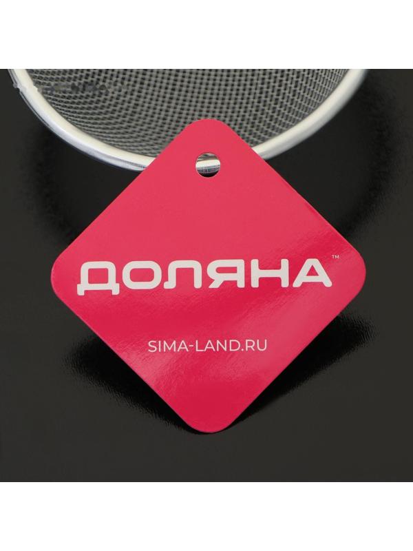 Сито с ручкой Доляна «Хозяюшка», d=10 см, цвет зелёный