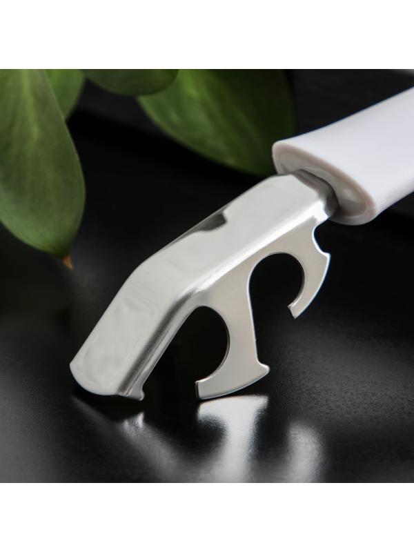 Держатель для сковороды Доляна «Сливки», цвет белый