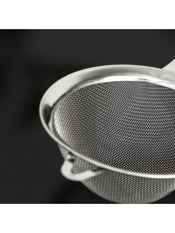 Сито с ручкой Доляна «Валдай», d=8,8 см, нержавеющая сталь