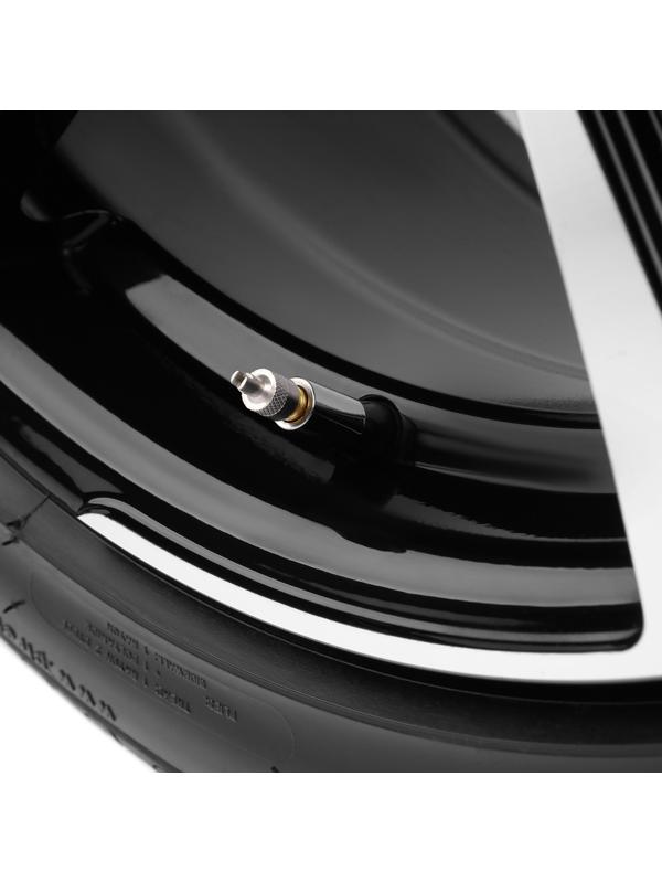 Колпачок на вентиль TORSO, с ключом, хром, набор 10 шт