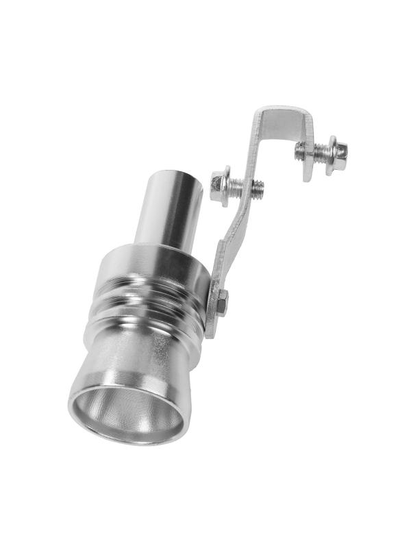 Свисток в глушитель, размер XL, под диаметр трубы 56-85 мм, хром
