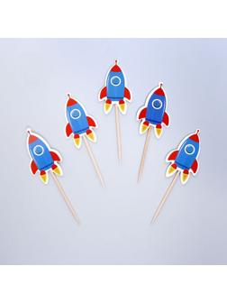 Шпажки «Ракета», набор - 12 шт.