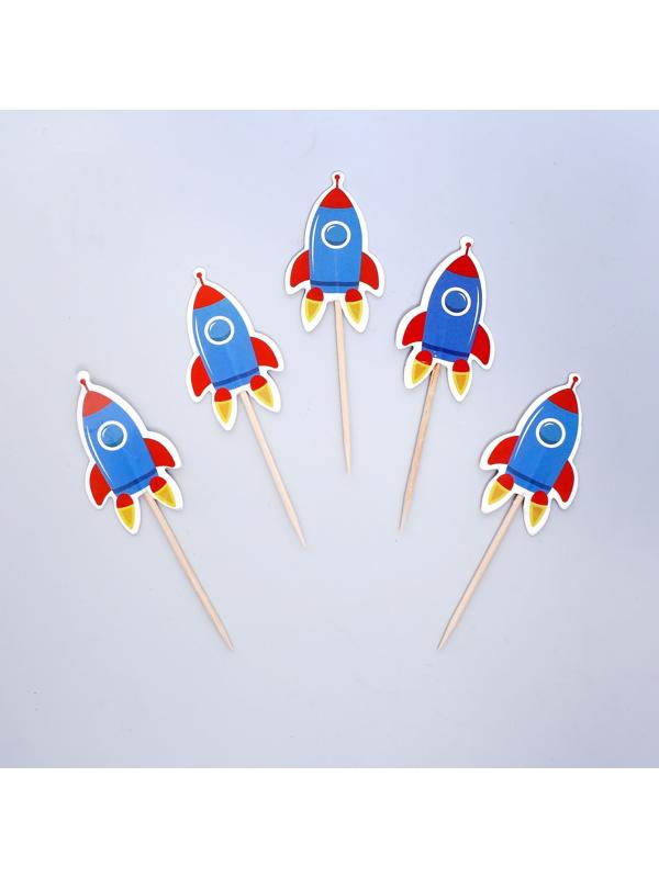 Шпажки «Ракета», набор - 12 шт.